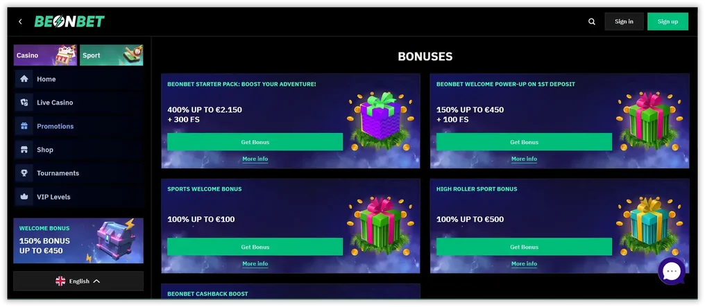 Activating Your BeonBet Promo Code